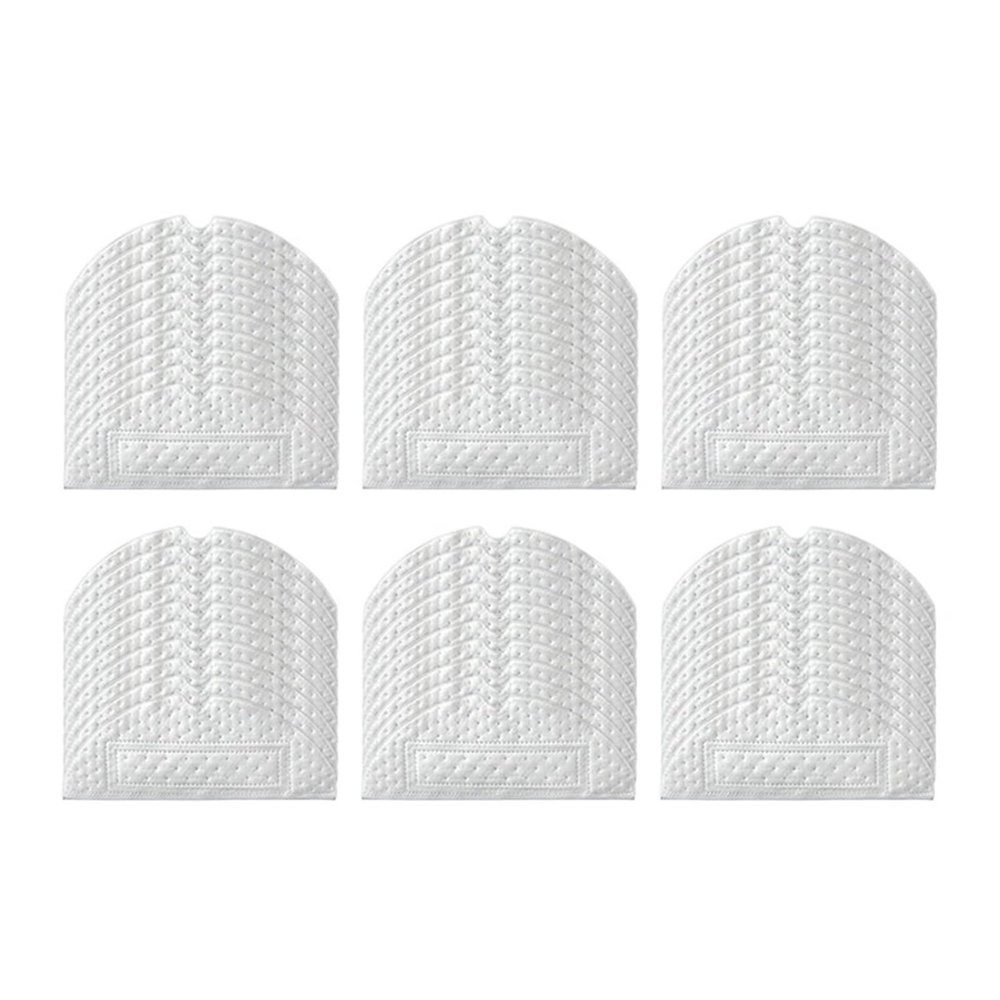 Gaigmmptor 60Pcs Cleaning Cloth. Compatible for Roborock Sweeping Robot Accessories T7S / T7S Plus / S7 Disposable Rag Vibrating Mop.