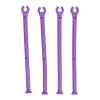 NOENNULL 4pcs Silicone Dishwasher Attachment Silicone Stemware Saver Flexible Stemware Holder Dishwasher Wine Glass Protector view 1