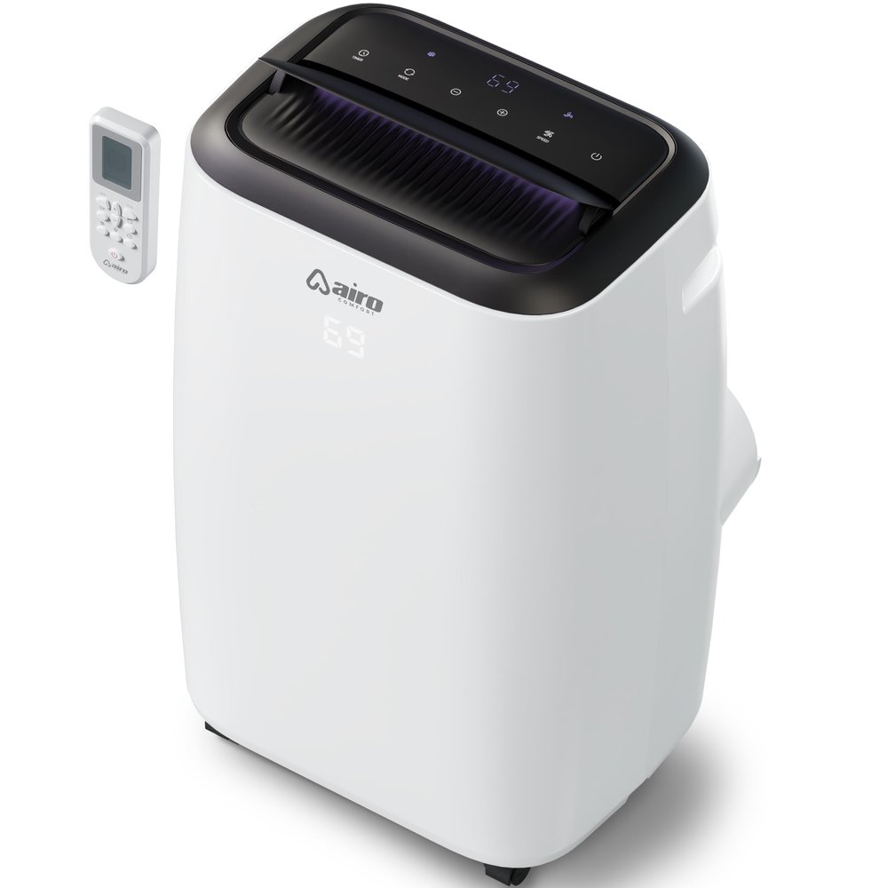 AIRO Portable Air Conditioners 10,000 BTU, AC Unit Floor Standing with Remote Control & DIY Installation Kit, New 2025 model