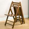 12/16 inch Portable Folding Stool Chair with Backrest, for Indoor Outdoor Picnics, Camping(30cm(12in)) view 3