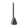 Golf Long Handled Silicone Toilet Brushes Holder Set No Dead Corner Toilet Cleaning Brush Bathroom Cleaning Accessories(Black) view 1