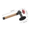 Homoyoyo Paper Towel Holder Wall-Mounted Paper Rack Iron Pipe Wall Bracket for Kitchen view 2