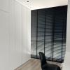 2" Slats Cordless Window Blinds Faux Wood Blind, Indoor Wood Blinds 32" 36" 46" 48" 72" Privacy Horizontal Blinds(Black) view 1