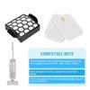 2 HEPA Filter & 6 Set of Foam Replacement for Shark Pet ZU102 Pet Pro ZU60 ZU62 Swivel Pro ZU51 NV151 NV150 CU50WM Pet Plus NV251 NV255 Navigator Upright Vacuum, Part 1238FT60 1239FT60 view 2