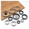 2pcs Wire Hole Cover Computer Desk Buckle Cabinet Vent Decorative Ring Furniture Hardware Office Desk Accessories(Dark,36mm) view 3