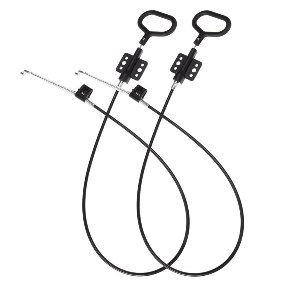 EUVAROMEX 2pcs Aldas En Color Negro DIY Recliner Rv Recliner Pull Handle Replacement for Recliner Cable/6286