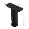HOMSFOU Adjustable Bed Replacement Legs for Bed Frame Support, Black view 2