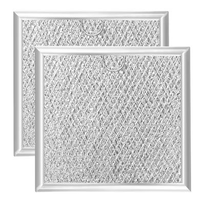 6.81" x 6.34" Microwave Grease Filter, Oven Replacement for WB02X11534, DE63-00666A, Aluminum Mesh Grease Multi-layer Vent Filter 2-Pack