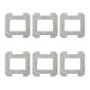 Gaigmmptor Mop Pads. Compatible for Ecovacs WINBOT W1/ W1PRO Window Robot Cleaner Washable MOP Replacement Accessories Cleaning Parts Home Appliance.(As Shown 6pcs) view 1