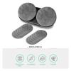 Gaigmmptor Window Cleaning Mops. Compatible for Hutt DDC5 DDC55 DDC6 Part, Pack Electric Window Cleaner Robot MOP Spare Parts Kits.(As Shown 4pcs) view 2