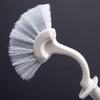 FGSHCZ82HRY Toilet Brush Floor Mounted Resinous Toilet Brush Fan Shaped Bristles Toilet Brushes with Base Removable Brush Handle Toilet Brush Set Deep Cleaning view 4