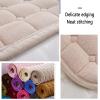 AHTCPO Bath Mat, Soft Absorbent Area Rug, for Bathroom Bedside Sofa Living Room Non-Slip Home Decor(Light Camel,30 * 50cm) view 3