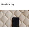 AHTCPO Bath Mat, Soft Absorbent Area Rug, for Bathroom Bedside Sofa Living Room Non-Slip Home Decor(Light Camel,30 * 50cm) view 4