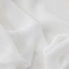 Off White Pinch Pleated Sheer Curtains & Drapes 90 Inches Long Thin Texture view 4