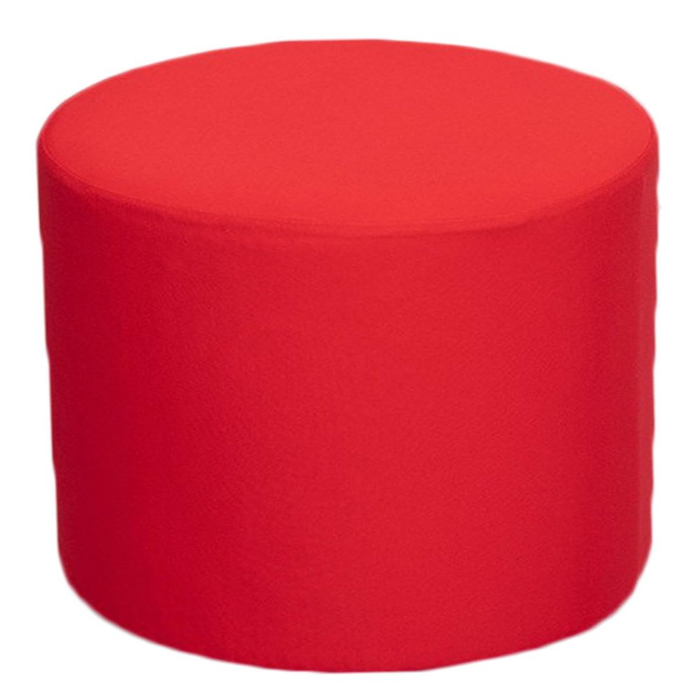 Ottoman Slipcovers Round Small/Medium/XX-Large/Large, Stretch Velvet Ottoman Cover 40/30/36/25/18/42/20, Storage Footstool Cover Slipcovers, Stool Pouf Furniture Protector Slipcover(#4,W29"xH29")