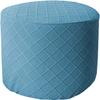 Ottoman Slipcovers Round Small/Medium/XX-Large/Large, Stretch Velvet Ottoman Cover 40/30/36/25/18/42/20, Storage Footstool Cover Slipcovers, Stool Pouf Furniture Protector Slipcover(#37,W14"xH17") view 1