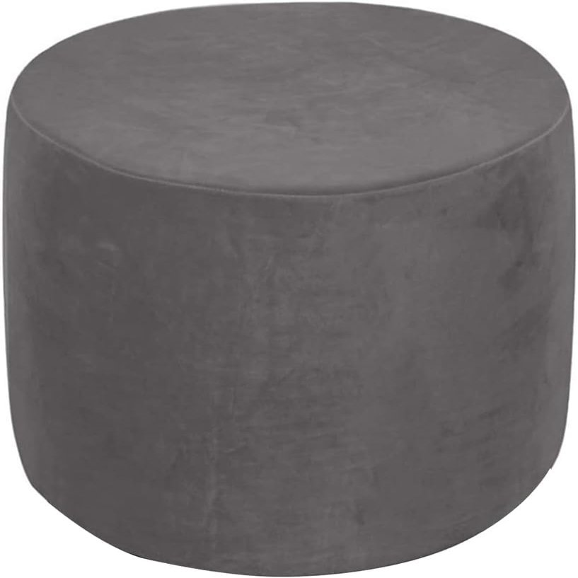 Ottoman Slipcovers Round Small/Medium/XX-Large/Large, Stretch Velvet Ottoman Cover 40/30/36/25/18/42/20, Storage Footstool Cover Slipcovers, Stool Pouf Furniture Protector Slipcover(#29,W13"xH14")