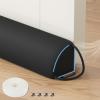 MAGZO Draft Stopper for Bottom of Door 36 Inches, Black, Home Essential view 1