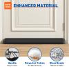 MAGZO Draft Stopper for Bottom of Door 36 Inches, Black, Home Essential view 3