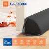 MAGZO Draft Stopper for Bottom of Door 36 Inches, Black, Home Essential view 4