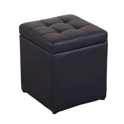 ONMYJFD Storage Stool Leather Pier, Doorstep Shoe Changing Storage Stool(D)