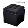 ONMYJFD Storage Stool Leather Pier, Doorstep Shoe Changing Storage Stool(D) view 2