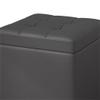 ONMYJFD Storage Stool Leather Pier, Doorstep Shoe Changing Storage Stool(D) view 3