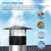 12Inch Chimney Cap,6/7/8/10 Inch Adjustable Stainless Steel Chimney Cap,304 Steel Round Rain Cover with Mesh Screen,Universal Cone Top Roof Cap for Wood/Oil Stove Vent,Weatherproof & Easy Installation view 3