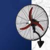 Dntum 22/27/31 Wall Mount Fan, 3 Blades Metal Wall Fan for Indoor, Home, Office and Shop, 3-Speed Oscillating Wall Mount Fan (55cm/22in) view 1