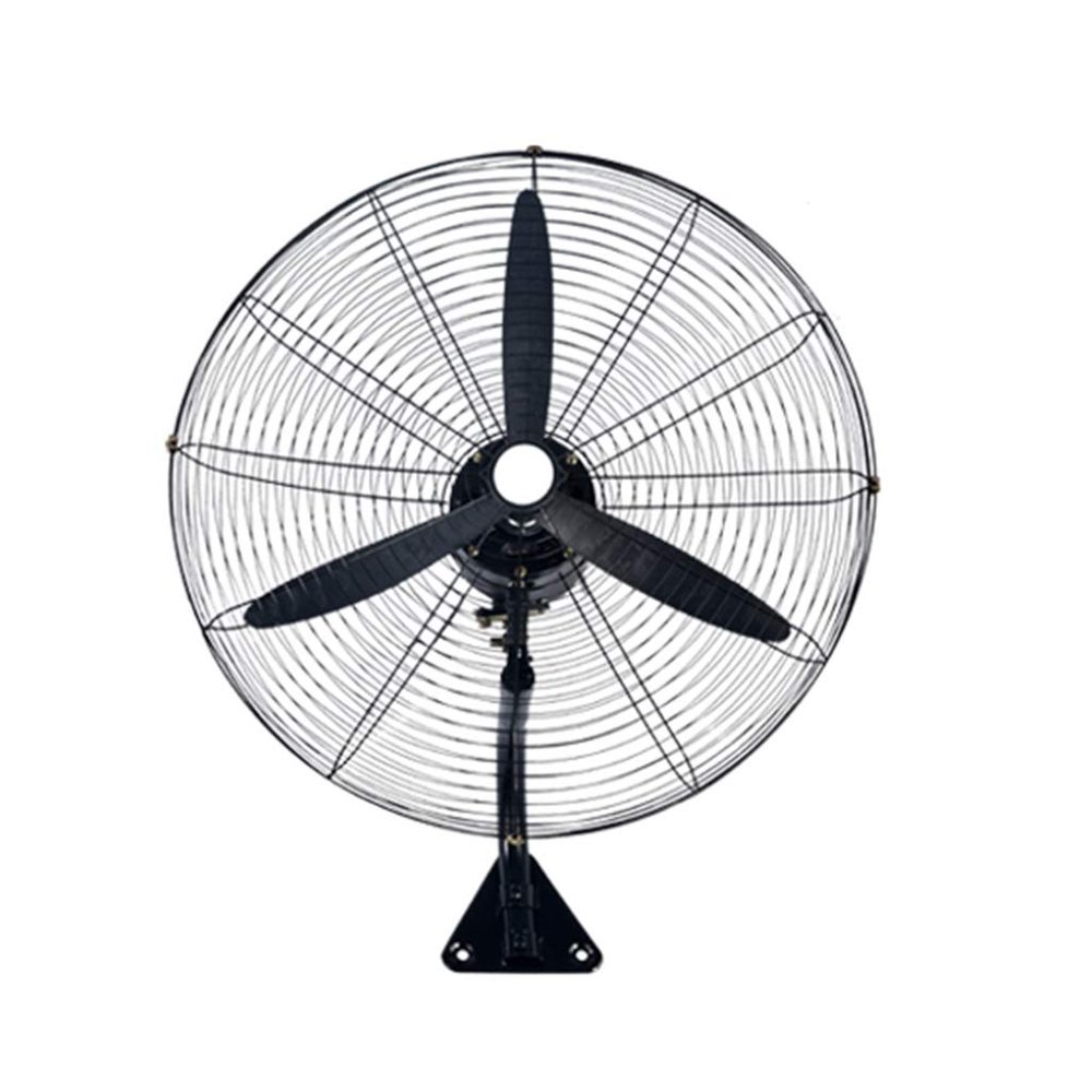 Dntum Electric Fan Industrial Hurricane Fan, high-Power Swing/Horn Fan, Commercial/Factory Wall-Mounted Aluminum Fan Blade (78cm(260w) Aluminum Fan Blade)
