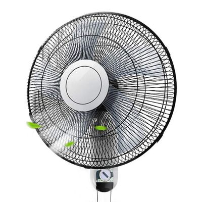 Dntum 16 Inch Electric Fan,Household Oscillating Wall Mounted Fan,Silent Industrial Fan, 3 Speed Settings, 60W