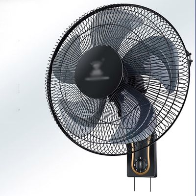 Dntum Household Wall Mount Fans,16 inches-5 Fan Blades-3 Speed Wall-Mounted Fans, Powerful Wind-Driven Fans, Household-Industrial Shaking Head Wall-Mounted Fans