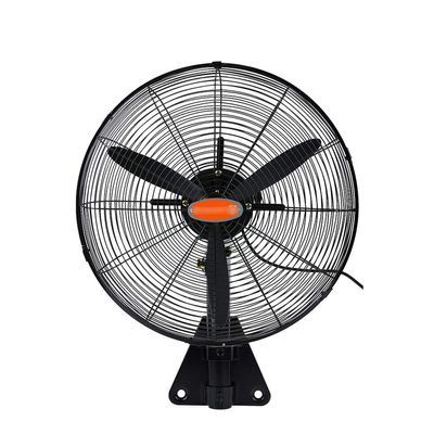 Dntum Wall-Mounted Industrial Fan, 3-Speed Adjustable Wind Speed, Wall Strong Metal Horns Electric Fan, 20/25/30 Inches (20 Inches)