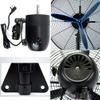 Dntum Wall-Mounted Industrial Fan, 3-Speed Adjustable Wind Speed, Wall Strong Metal Horns Electric Fan, 20/25/30 Inches (20 Inches) view 3
