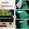 JACOJE Patio Cushion Covers 24x24/22/20 inch, Waterproof Outdoor Sofa Seat Cushion Covers Waterproof Outdoor Replacement Patio Cushion Slippers for Sectional Sofa, Wicker Chair(7,65 * 65 * 10CM) view 3