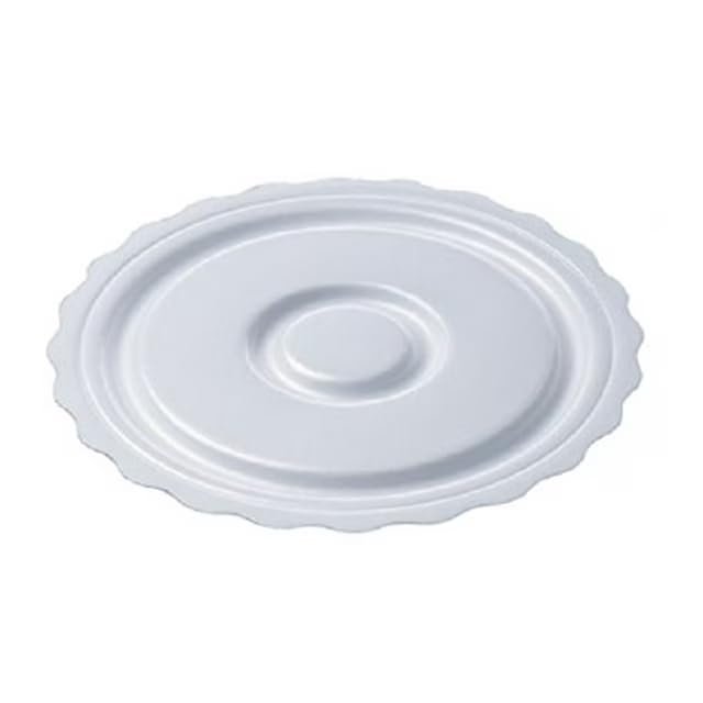 For SafePro, 8.25-Inch White Round Foam Cake Pie Pads (50)
