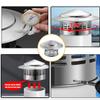 Chimney Cover 4.3/6.3/7.9/9.8/11.8in Round Roof Rain Chimney Cap304 Stainless Steel Stove Pipe Chimney CapChimney Flue Vent Cap for Weather-Proof(75mm/3in) view 2