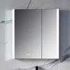 Blossom 30x32 LED Lighted Bathroom Medicine Mirror Cabinet - Recessed/Surface Mount with Anti-Fog, Adjustable Brightness, Lighted Medicine Cabinet Mirror for Storage & Makeup, Wall Mounted Storage view 2