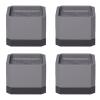 ACEFCXAUSVC Furniture Risers 4 Pcs Sofa Risers Plastic Furniture Raisers Support Up to 500kg Table Lifts Heavy Duty Support Feet Gray/Brown, Increased Device(Gray,7.5cm) view 1