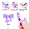10mm Bow Shape Straw Topper for Stanley Cup (3PCS Cream White) view 2