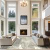 10x14 Area Rugs for Living Room Rug Washable: Abstract Large Rug Indoor Modern Carpet Non Slip for Dining Room Bedroom Nursery Home Office Beige Brown view 1