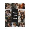 TYXLANOR Custom Blanket with Photos Text Customized Blanket for Teen Personalized Flannel Throw Blankets for Adult Kid Birthday Christmas, 10photo-40 x60 view 2
