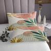 Erosebridal Mid Century Boho Bedspread Set Twin Size Abstract Retro Minimalist Quilt Set for Girls Women,Modern Bohemian Aesthetic Bedspread Sets Simple Coverlet Set,Pink Green view 4