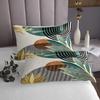 Erosebridal Boho Mid Century Quilt Set Queen Modern Abstract Geometric Bedspread Set,Retro Minimalist Aesthetic Bedspread Sets Line Art Coverlet Set for Women Men,Green Room Decor view 4