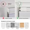 SEEUNANA No Tools No Drill Blinds Top Down Bottom Up Cellular Shades for Window Blackout Cordless Honeycomb Shades Pleated Blinds for Window Easy Install Window Shades (Beige,80" W x 80" H) view 4
