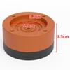 ACEFCXAUSVC Furniture Risers Cylindrical Sofa Risers Plastic Furniture Raisers 4 Pcs Bed Risers Increased Device Heavy Duty Table Lifts, Brown/White/Grey(Brown,3.5cm) view 2