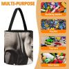 Trendy-floral-print Toy Storage Drawstring Tote Bags South Africa Animal Printed Large Toy Storage Bags Foldable Storage Bin view 4