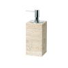 OJEVMLFVQ Soap Dispenser Beige Travertine Bathroom Accessories Set Natural Marble Soap Dispenser Soap Reed Diffuser Vanity Tray Kit Bathroom(Color-02) view 1