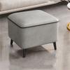 ONMYJFD Stool Household Small Low Stool Doorway Shoe Changing Stool Square Stool Living Room Sofa Bench(E) view 1