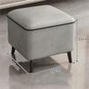 ONMYJFD Stool Household Small Low Stool Doorway Shoe Changing Stool Square Stool Living Room Sofa Bench(E) view 2